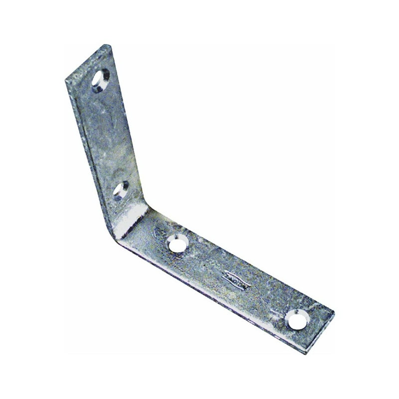 National Hardware V115 Series N208-769 Corner Brace, 3 in L, 3/4 in W, 3 in H, Galvanized Steel, 0.11 Thick Material