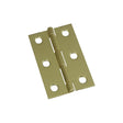 National Hardware N211-318 Decorative Narrow Hinge, 2-1/2 in L x 1.56 in W Dimensions, 2-1/2 in H Door Leaf, 6 lb