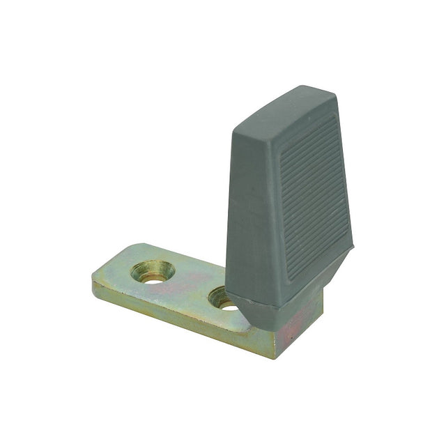 National Hardware V229 Series N215-905 Door Stop, Rubber/Steel, Zinc