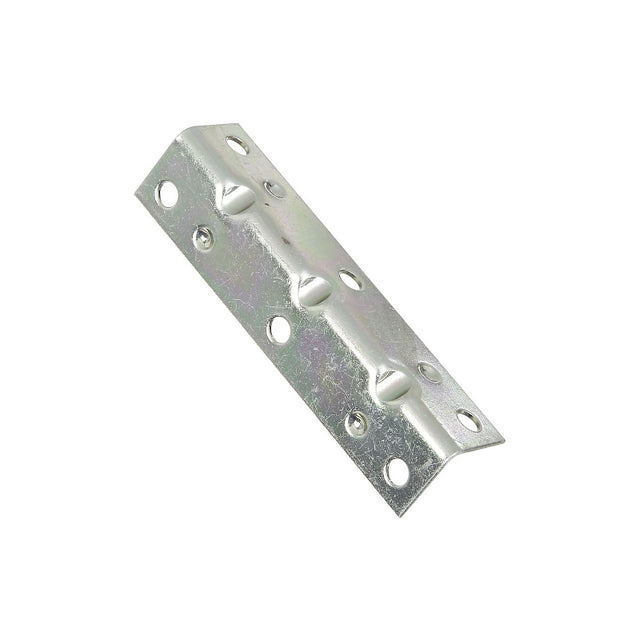 National Hardware V113 Series N220-079 Corner Brace, 3-1/2 in L, 3/4 in W, 3/4 in H, Steel, Zinc, 0.04 Thick Material