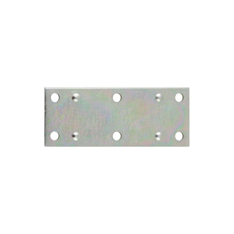 National Hardware N220-111 Mending Brace, 3-1/2 in L, 1-3/8 in W, 0.07 in Gauge, Steel, Zinc, Screw Mounting