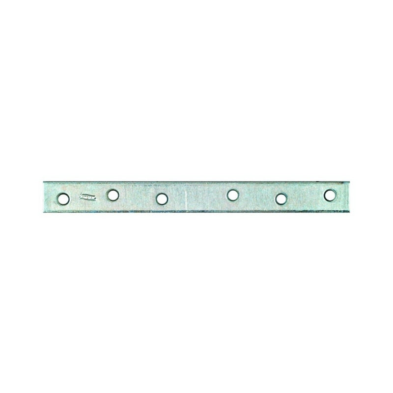 National Hardware N220-327 Mending Brace, 10 in L, 1 in W, 0.16 in Gauge, Steel, Zinc, Screw Mounting