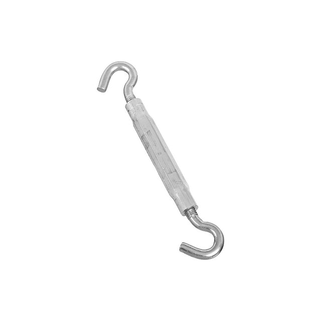 National Hardware 2174BC Series N222-026 Turnbuckle, 215 lb Working Load, 3/8-16 in Thread, Hook, Hook, Aluminum