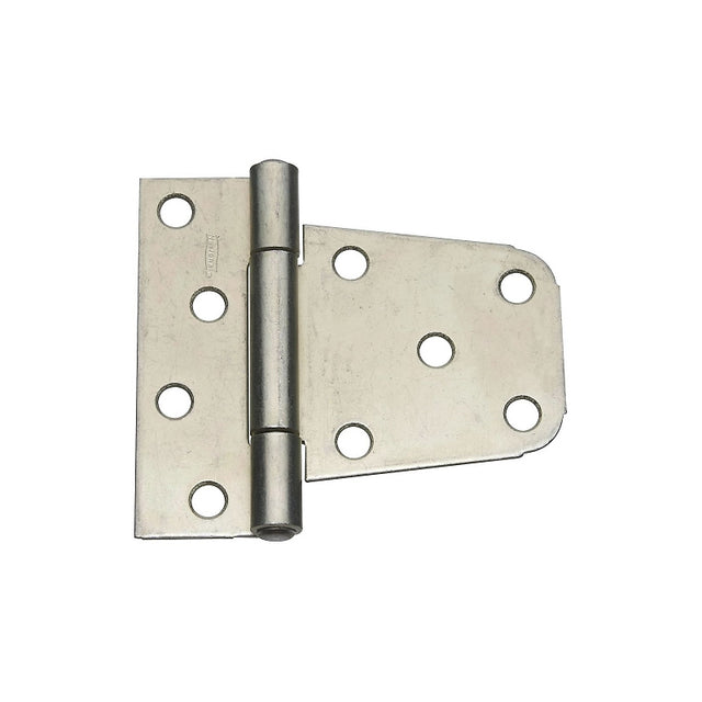 National Hardware N223-875 Gate Hinge, 4-1/4 in W Frame Leaf, 1.56 in H Frame Leaf, Steel, Zinc, Tight Pin, 48 lb