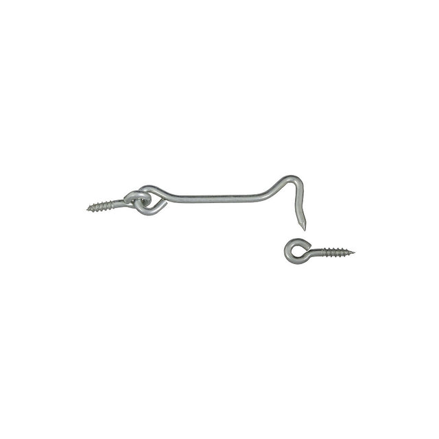 National Hardware V2000 Series N226-373 Hook and Eye, Steel, Zinc, 1/PK