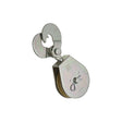 National Hardware N229-013 Pulley, 1/2 in Rope, 650 lb Working Load, 3 in Sheave, Zinc