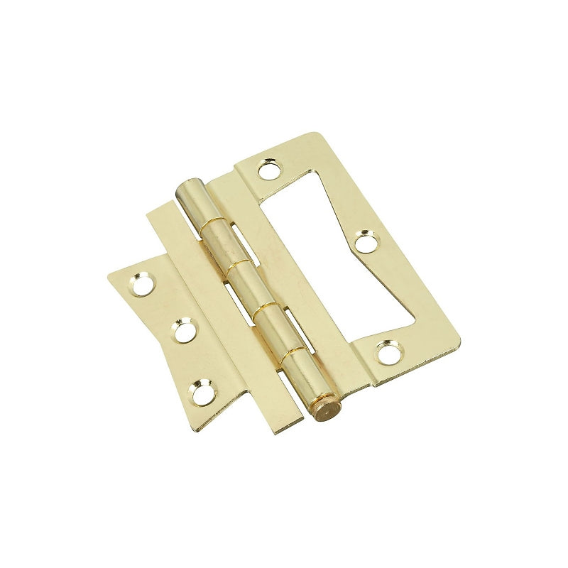 National Hardware N244-822 Door Hinge, Steel, Brass, Tight Pin, Surface Mounting