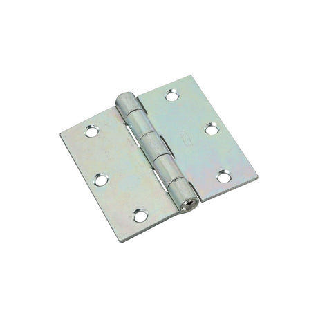 National Hardware N261-651 Utility Hinge, 3-1/2 in W Frame Leaf, 0.11 in Thick Frame Leaf, Cold Rolled Steel, Zinc