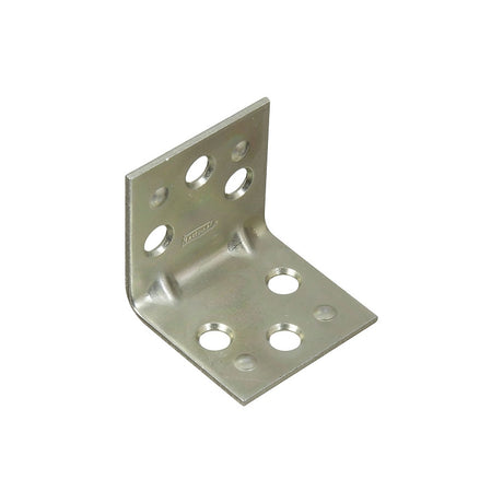 National Hardware V121 Series N285-544 Corner Brace, 1-1/2 in L, 1-1/2 in W, 1-1/2 in H, Steel, Zinc