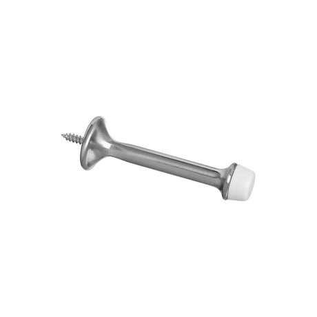 National Hardware N325-464 Door Stop, 3 in Projection, Zinc, Satin Nickel