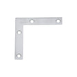 National Hardware V417 Series N348-334 Corner Brace, 3 in L, 1/2 in W, 3 in H, Stainless Steel