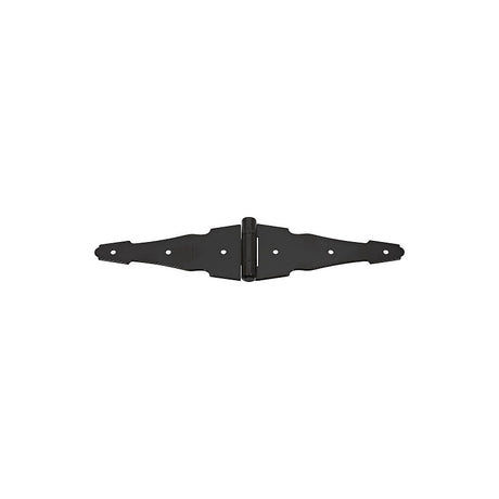 National Hardware N881-946 Strap Hinge, Steel, Black