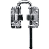 Prime-Line U 9846 Sliding Door Lock, 1-1/8 in L x 2 in W x 2 in H Dimensions, For: Showcase Sliding Doors, Steel