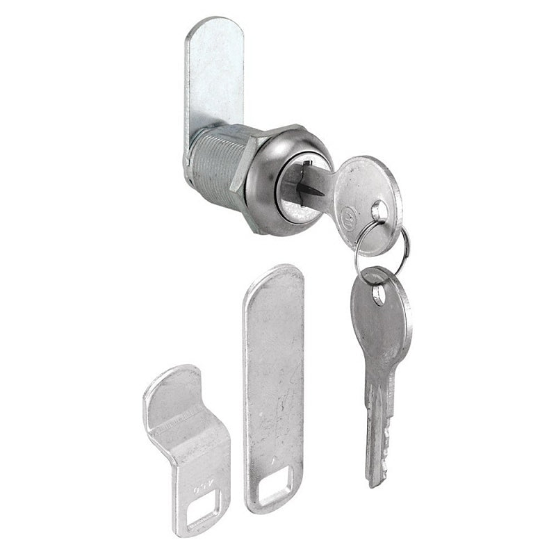 Defender Security U 9943 Drawer and Cabinet Lock, Stainless Steel, Keyed Lock, Y11 Yale Keyway