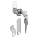 Defender Security U 9943 Drawer and Cabinet Lock, Stainless Steel, Keyed Lock, Y11 Yale Keyway