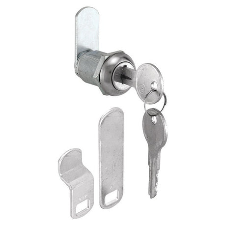 Defender Security U 9943 Drawer and Cabinet Lock, Stainless Steel, Keyed Lock, Y11 Yale Keyway