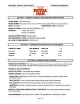 Royal Oak 192-294-021 Charcoal Briquette, 15.4 lb