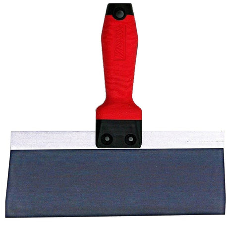 Wallboard Tool 18-030 Knife, 3 in W Blade, 10 in L Blade, Steel Blade, Tapered Blade, Tuff-Grip Handle, Rubber Handle