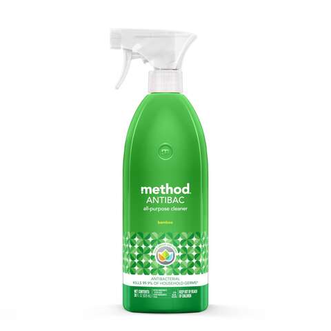 Method Bamboo Scent All Purpose Cleaner Liquid 28 oz, Pack of 8