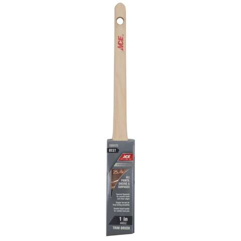 Ace Best 1 in. Angle Paint Brush, Pack of 6