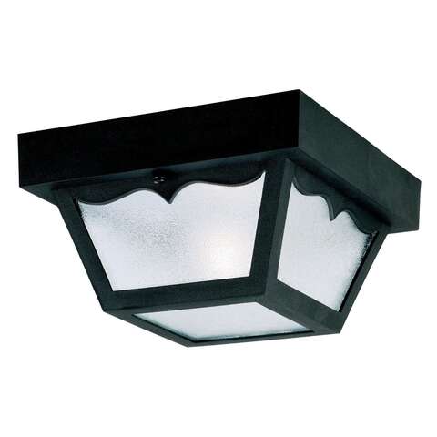 Westinghouse Matte Black Switch Incandescent Light Fixture