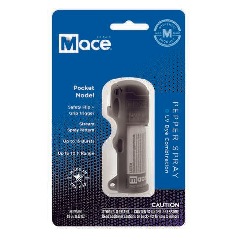 Mace Sport Black Aluminum/Plastic Pepper Spray, Pack of 6