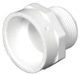 Charlotte Pipe Schedule 40 3 in. Hub X 3 in. D PVC Pipe Adapter 1 pk
