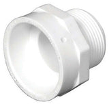 Charlotte Pipe Schedule 40 3 in. Hub X 3 in. D PVC Pipe Adapter 1 pk