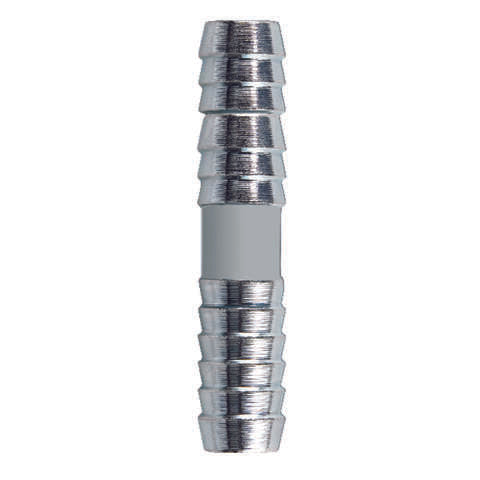 STZ Industries 1/2 in. Barb X 1/2 in. D Barb Galvanized Steel Coupling