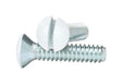 Amerelle White Steel Wall Plate Screws 10 pk