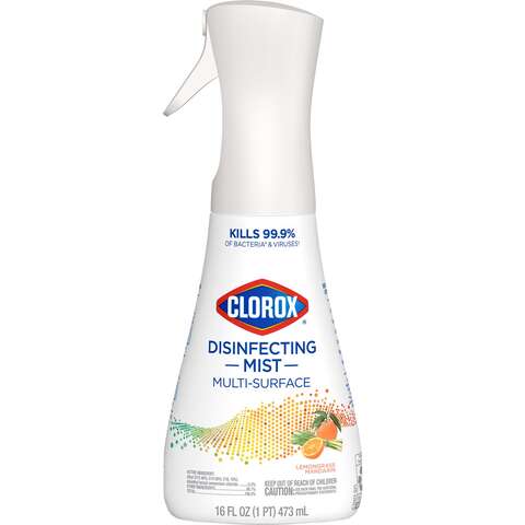 Clorox Lemongrass Mandarin Scent Disinfectant Cleaner 16 oz 1 pk, Pack of 6