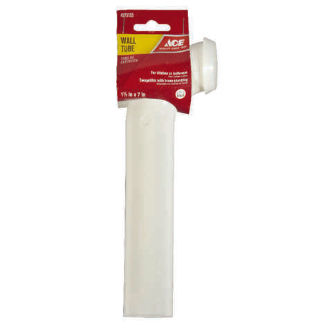 Ace 1-1/2 in. Slip in. X 1-1/2 in. D Slip Plastic Waste Arm 1 pk