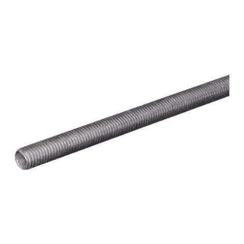 SteelWorks 3/8 in. D X 36 in. L Zinc-Plated Steel Threaded Rod, Pack of 5