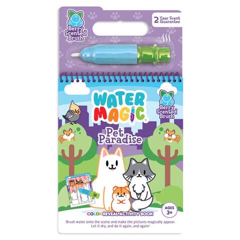 Scentco Water Magic Pet Paradise Activity Book Multicolored 1 pc, Pack of 10