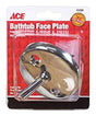 Ace 3-3/16 in. D Zinc Trip Lever Face Plate