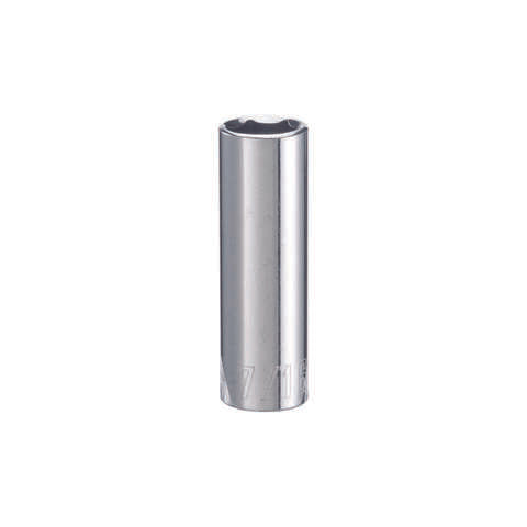 Craftsman 7/16 in. X 1/4 in. drive SAE 6 Point Deep Socket 1 pc