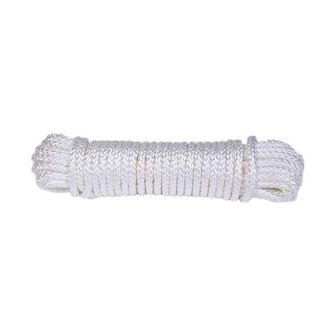 Koch 5/16 in. D X 50 ft. L White Diamond Braided Nylon Rope