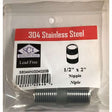 Smith-Cooper 1/2 in. MPT Stainless Steel 2 in. L Nipple