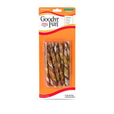Good 'n' Fun All Size Dogs Adult Rawhide Twists Beef/Chicken/Pork 10 pk