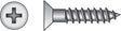 HILLMAN No. 12 X 1-3/4 in. L Phillips Zinc-Plated Coarse Wood Screws 100 pk