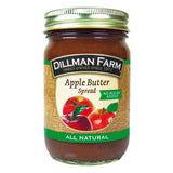 Dillman Farm All Natural Apple Butter Spread 13 oz Jar, Pack of 6