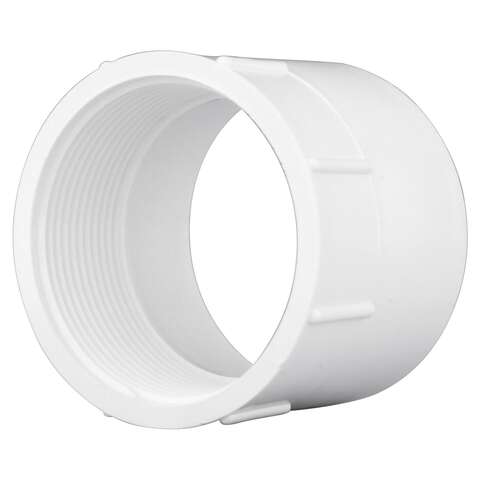 Charlotte Pipe Schedule 40 1-1/4 in. Hub X 1-1/4 in. D FPT PVC Adapter 1 pk