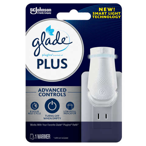 Glade Plug-Ins None Scent Air Freshener Oil Warmer 1 oz Liquid, Pack of 5