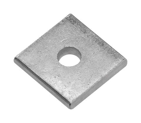 Unistrut 3/8 in. D Steel Strut Square Washer For IMC 5 pc