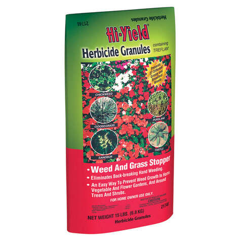 Hi-Yield Weed and Grass Herbicide Granules 15 lb