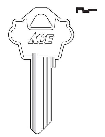 Ace House/Office Key Blank Single For Weslock Locks, Pack of 10