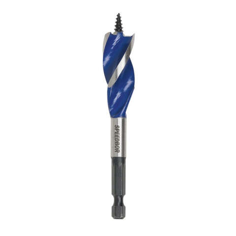 Irwin Speedbor 5/8 in. X 4 in. L Carbon Steel Wood Boring Bit Quick-Change Hex Shank 1 pc