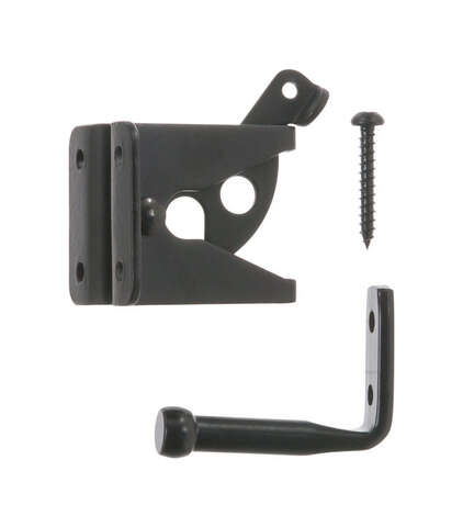 Ace 6.89 in. H X 5 in. W X 1.89 in. L Gloss Zinc Gate Latch