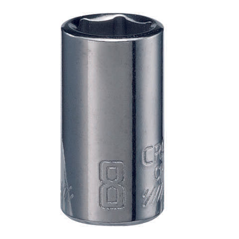 Craftsman 8 mm X 1/4 in. drive Metric 6 Point Standard Shallow Socket 1 pc