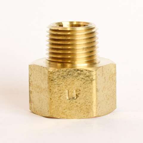 ATC 3/4 in. FPT X 1/2 in. D MPT Brass Reducing Coupling, Pack of 5